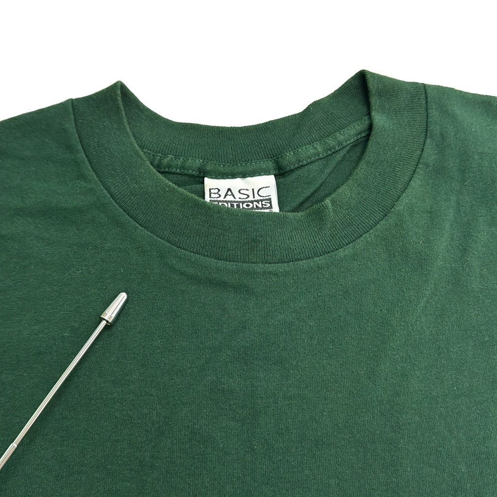 90s BASIC EDITIONS Plain Long Sleeve T-Shirt