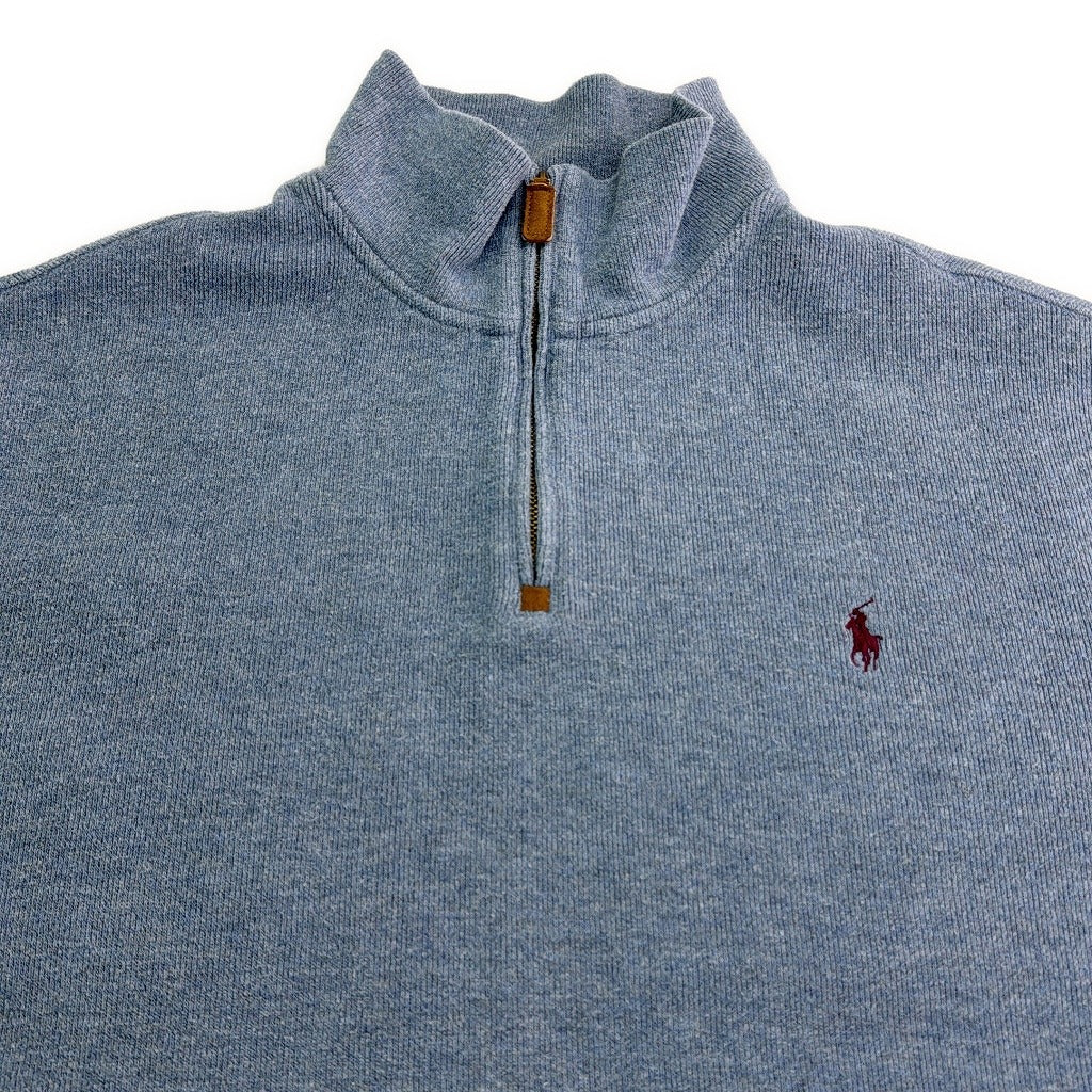 Polo by Ralph Lauren Half Zip Cotton Sweater Half Zip Sweater