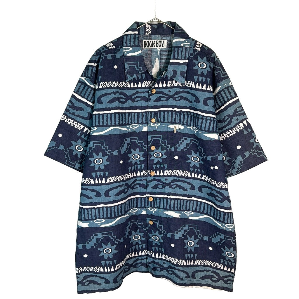 90s BUGLE BOY Aloha Shirt