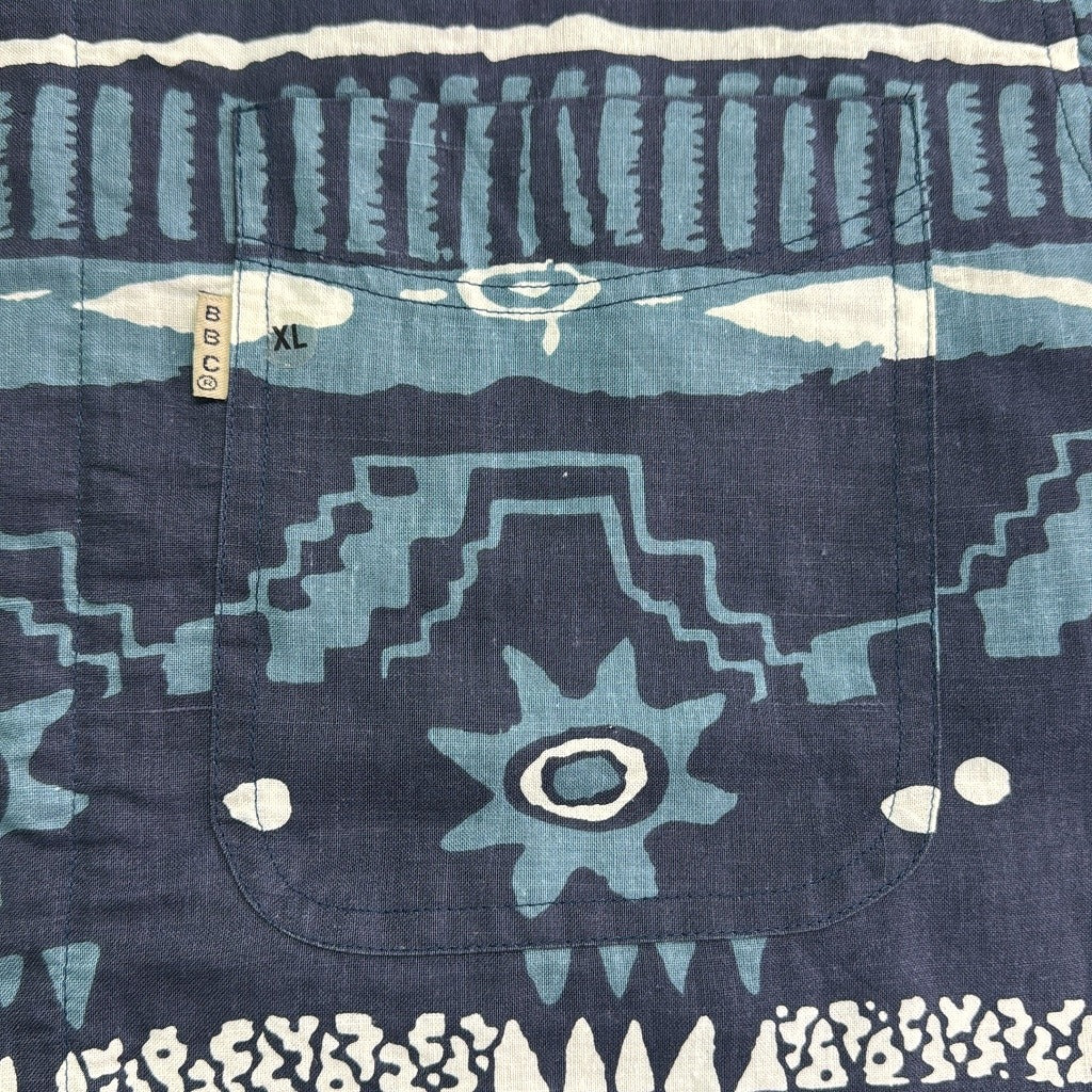 90s BUGLE BOY Aloha Shirt