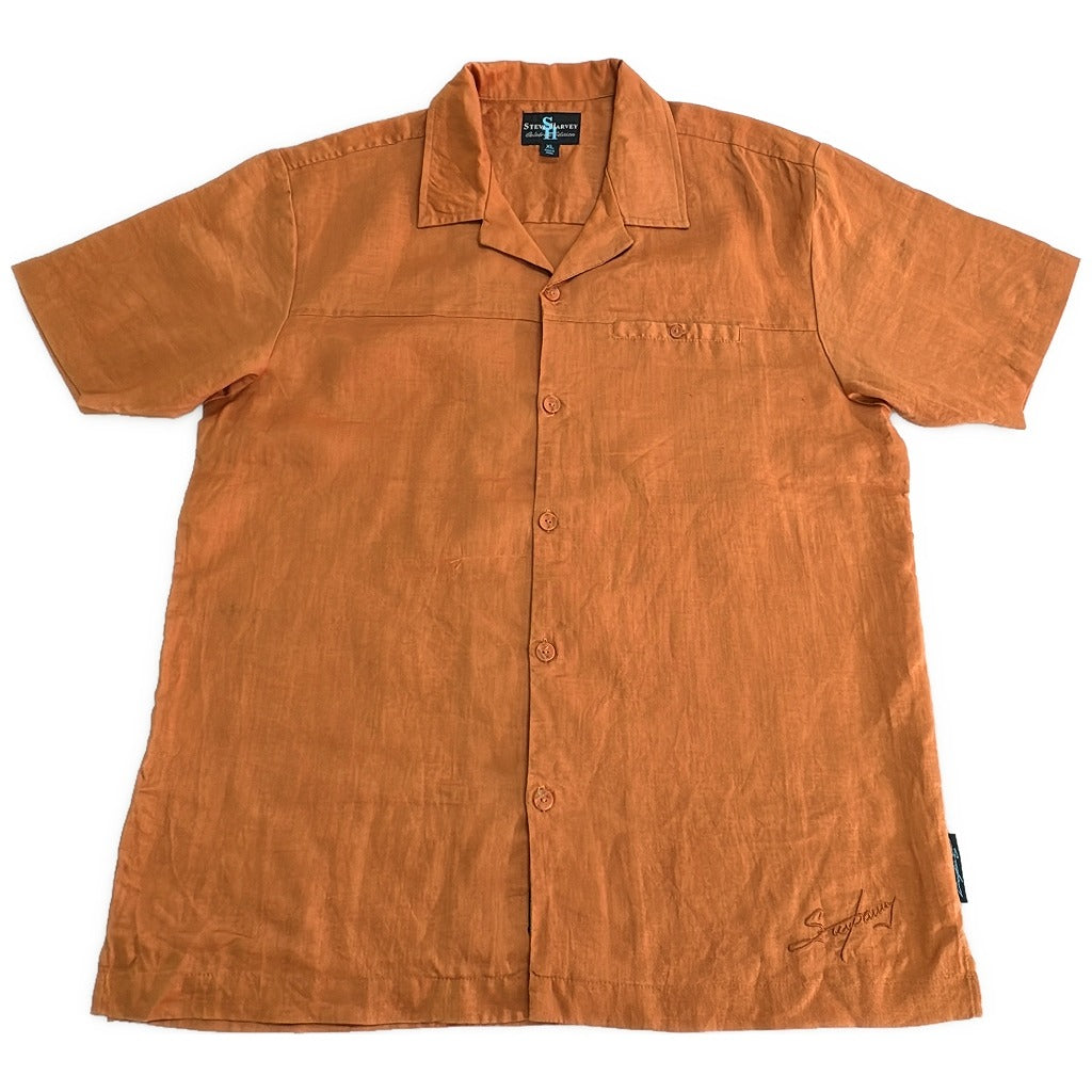 STEVE HARVEY Open Collar Shirt