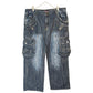 SPECIAL WEAR Denim Cargo Pants