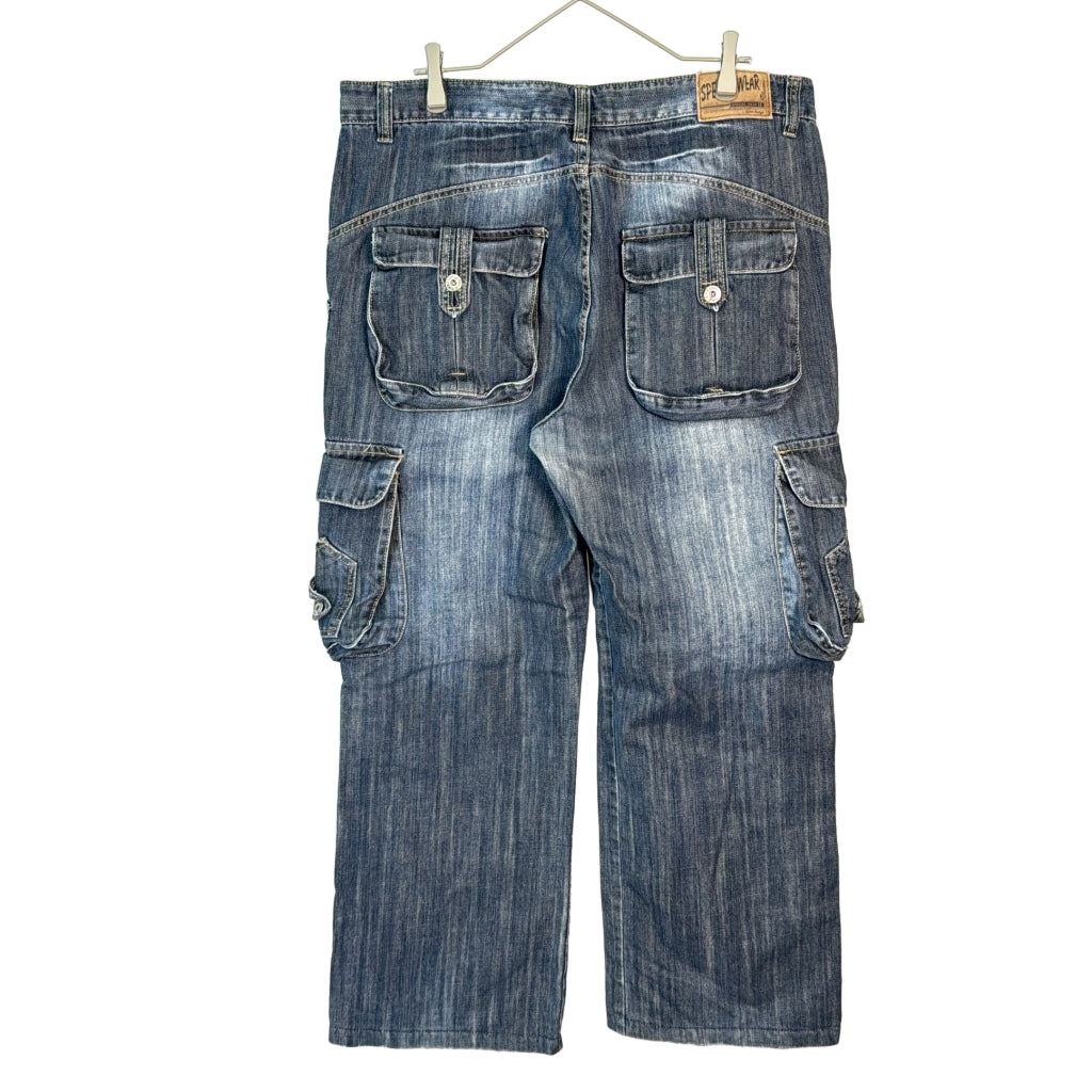 SPECIAL WEAR Denim Cargo Pants