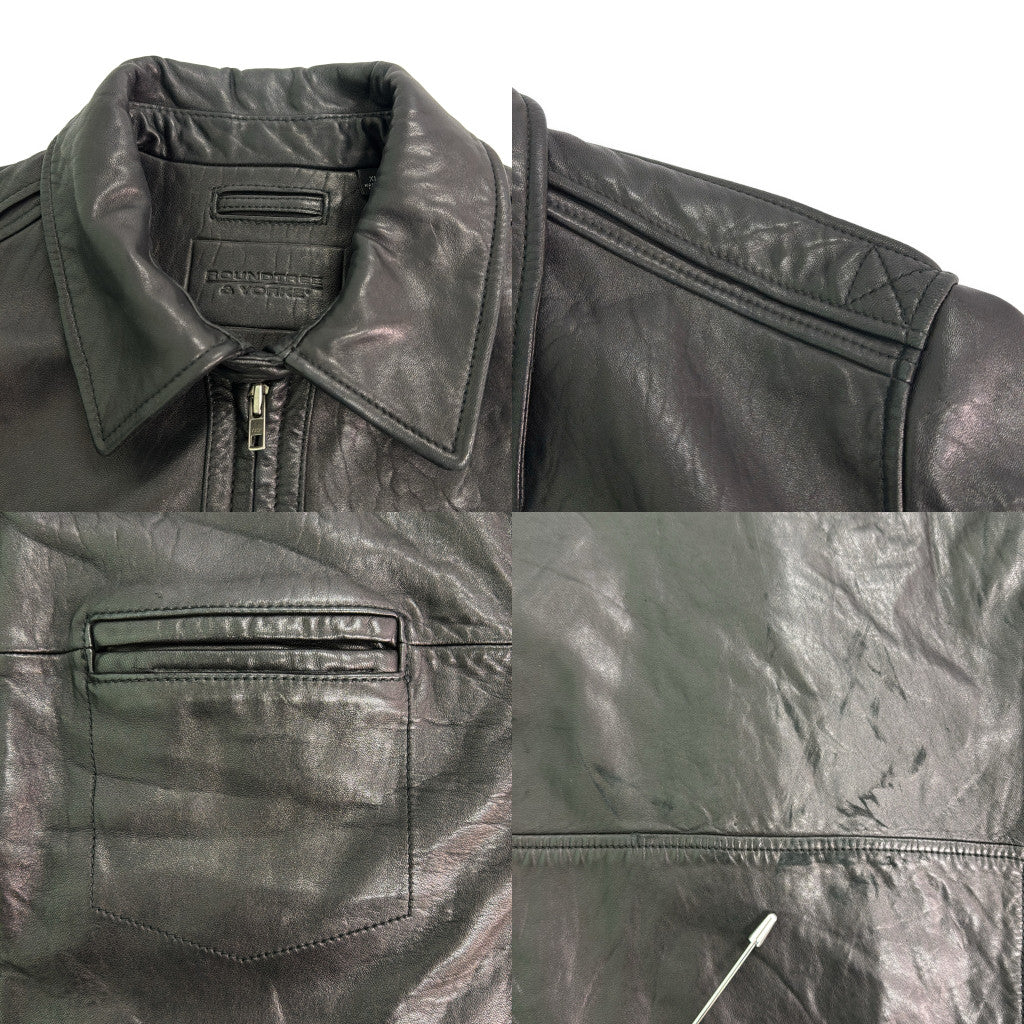 ROUNDTREE & YORKE Leather Jacket