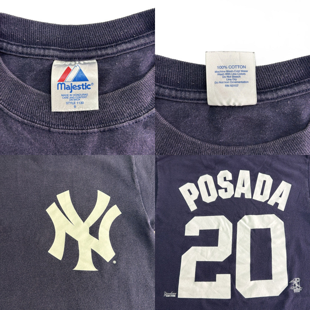 00s Majestic Company Long Sleeve T-Shirt