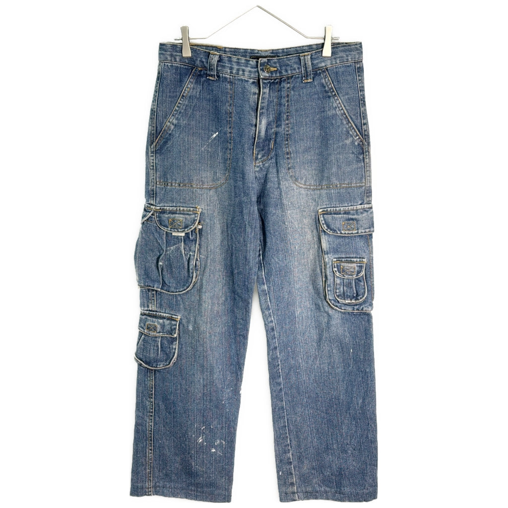 FEILIDA Denim Cargo Pants