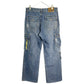 FEILIDA Denim Cargo Pants