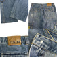 FEILIDA Denim Cargo Pants