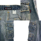 FEILIDA Denim Cargo Pants