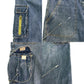 FEILIDA Denim Cargo Pants