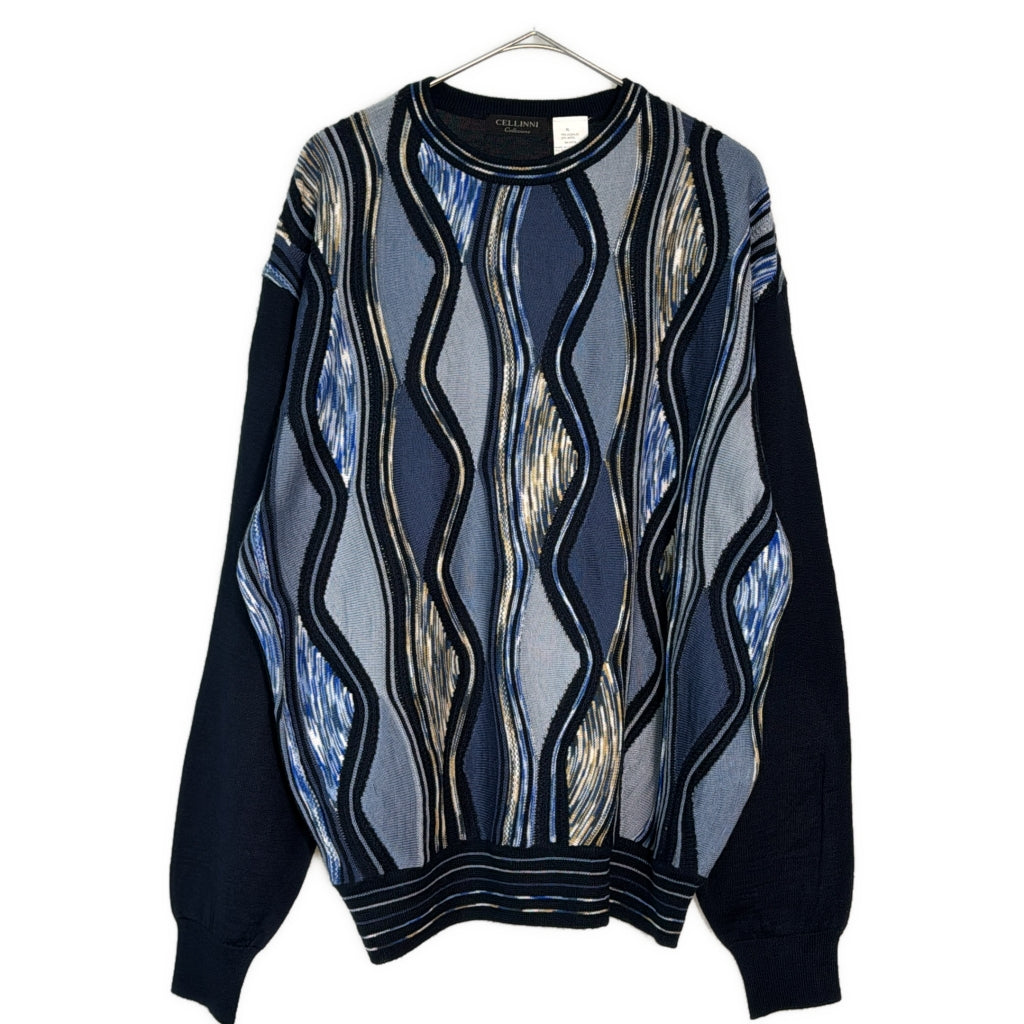 CELLINNI 3D Knit Sweater