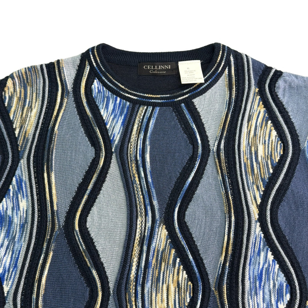 CELLINNI 3D Knit Sweater