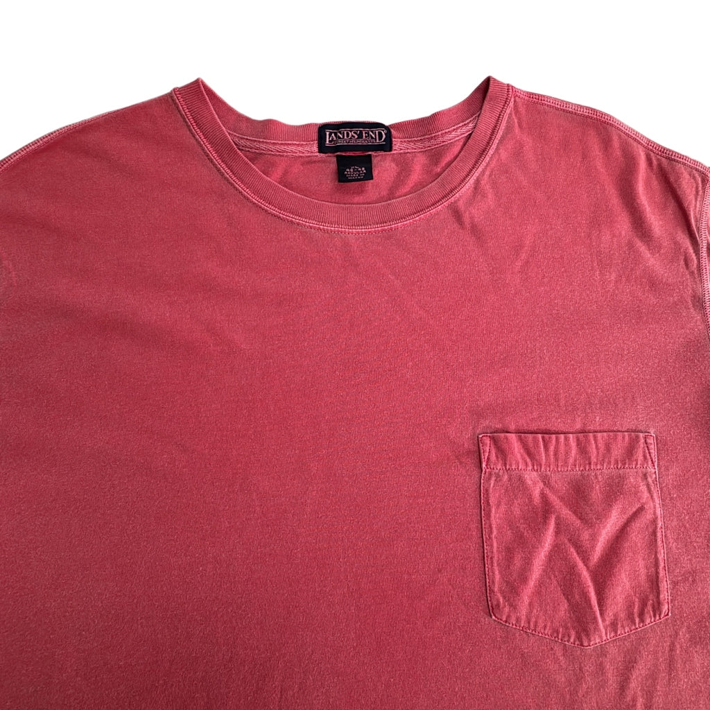 90s LANDS' END Plain T-Shirt