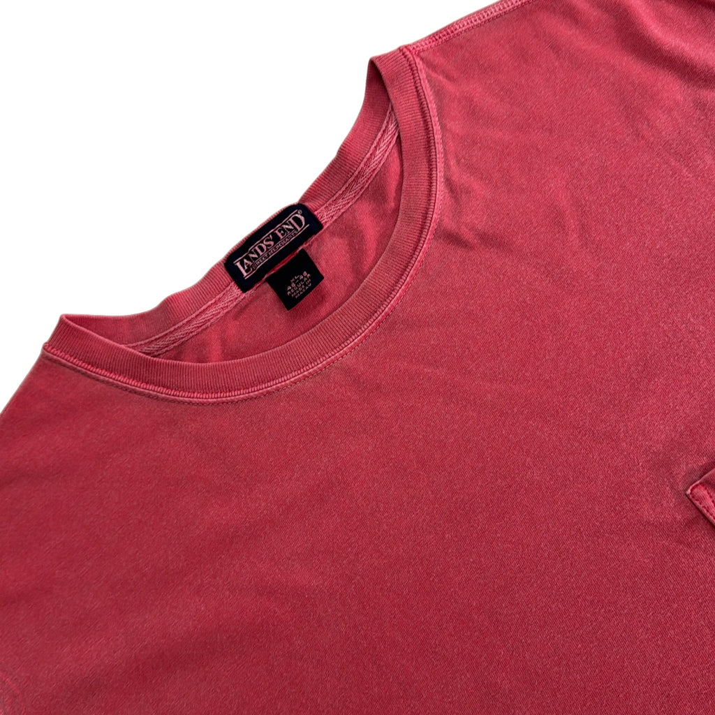 90s LANDS' END Plain T-Shirt