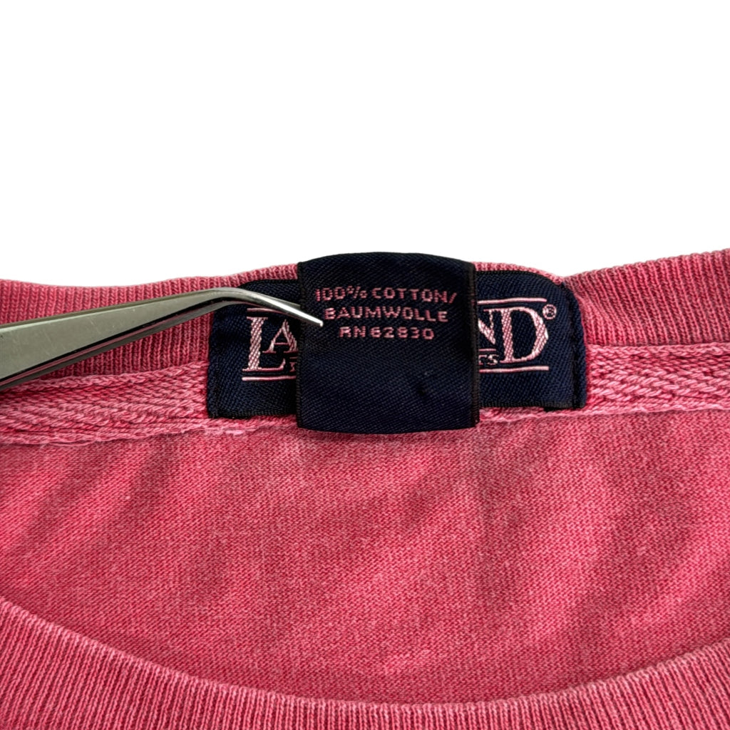90s LANDS' END Plain T-Shirt