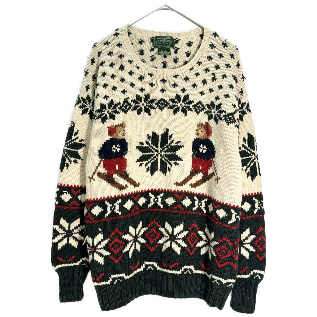 90s POLO COUNTRY Crewneck Sweater