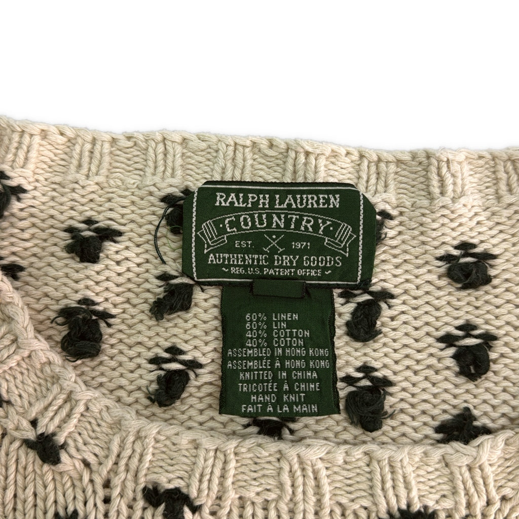 90s POLO COUNTRY Crewneck Sweater