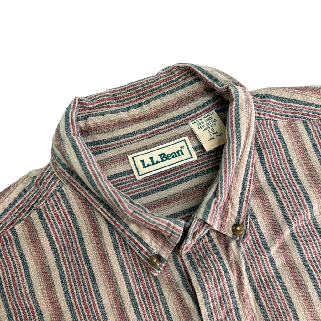 80s L.L.Bean Stripe Shirt
