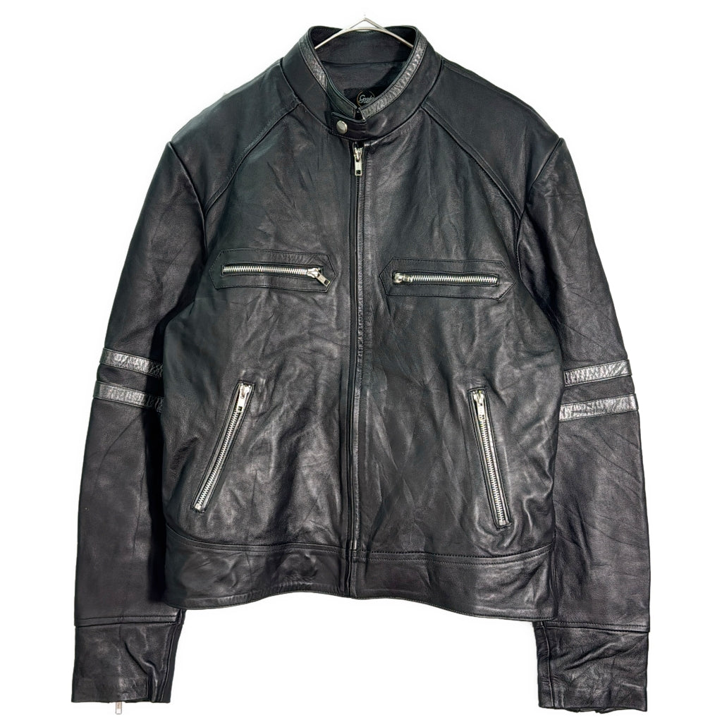 grado zero Single Riders Leather Jacket