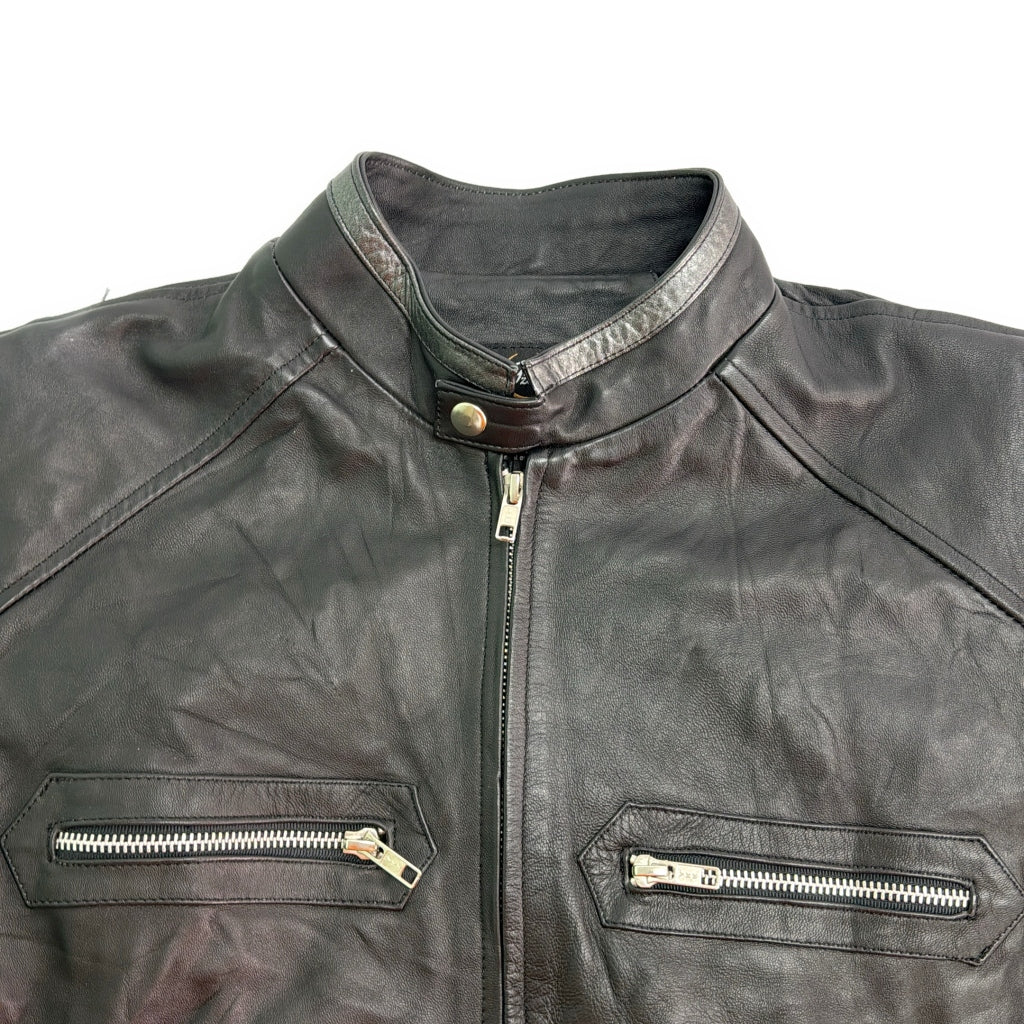 grado zero Single Riders Leather Jacket