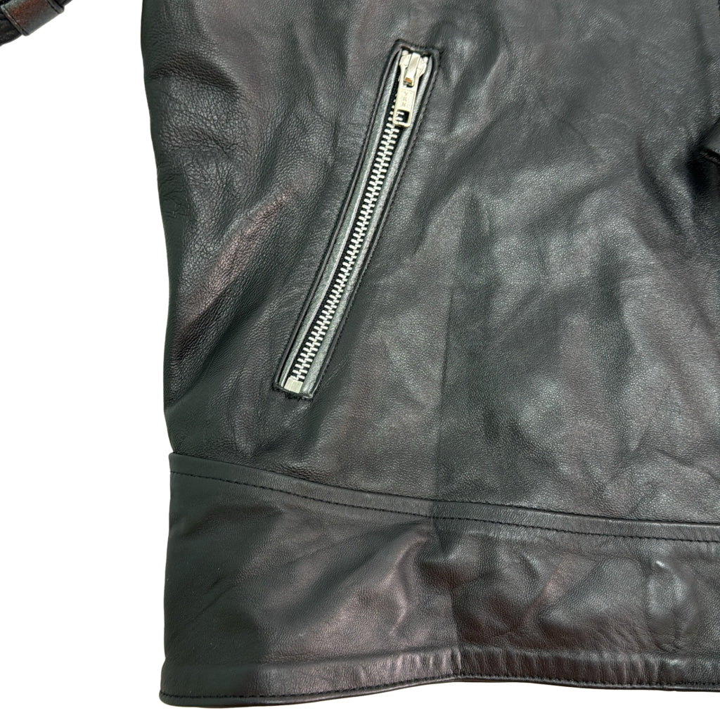 grado zero Single Riders Leather Jacket