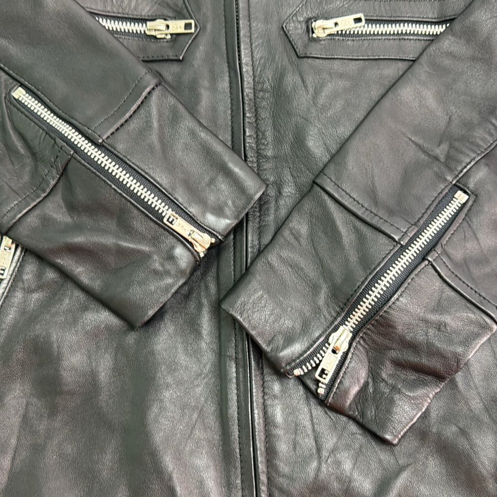 grado zero Single Riders Leather Jacket