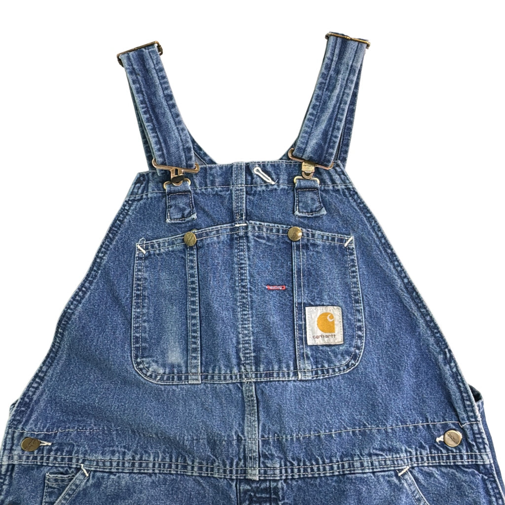 Carhartt Denim Bib Overall Denim Overall