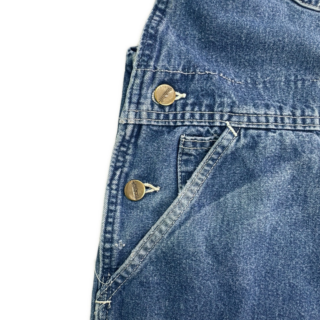 Carhartt Denim Bib Overall Denim Overall