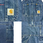 Carhartt Denim Bib Overall Denim Overall