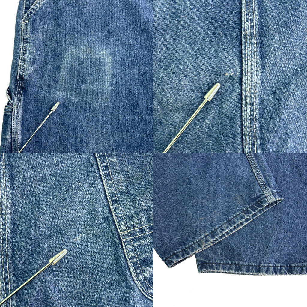 Carhartt Denim Bib Overall Denim Overall