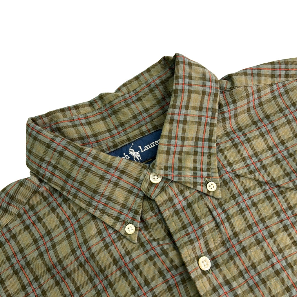 90s RALPH LAUREN YARMOUTH Check Shirt