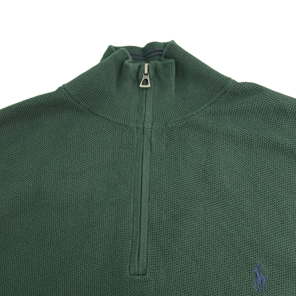 Polo by Ralph Lauren Half Zip Cotton Sweater Half Zip Sweater