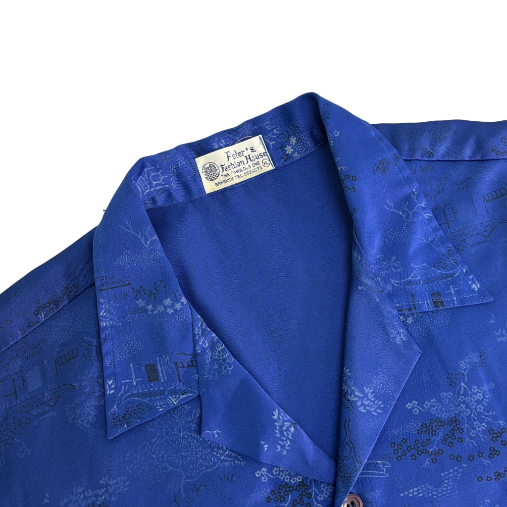 90s Peter's Fashion House Open Collar Shirt
