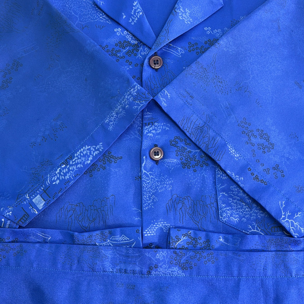 90s Peter's Fashion House Open Collar Shirt