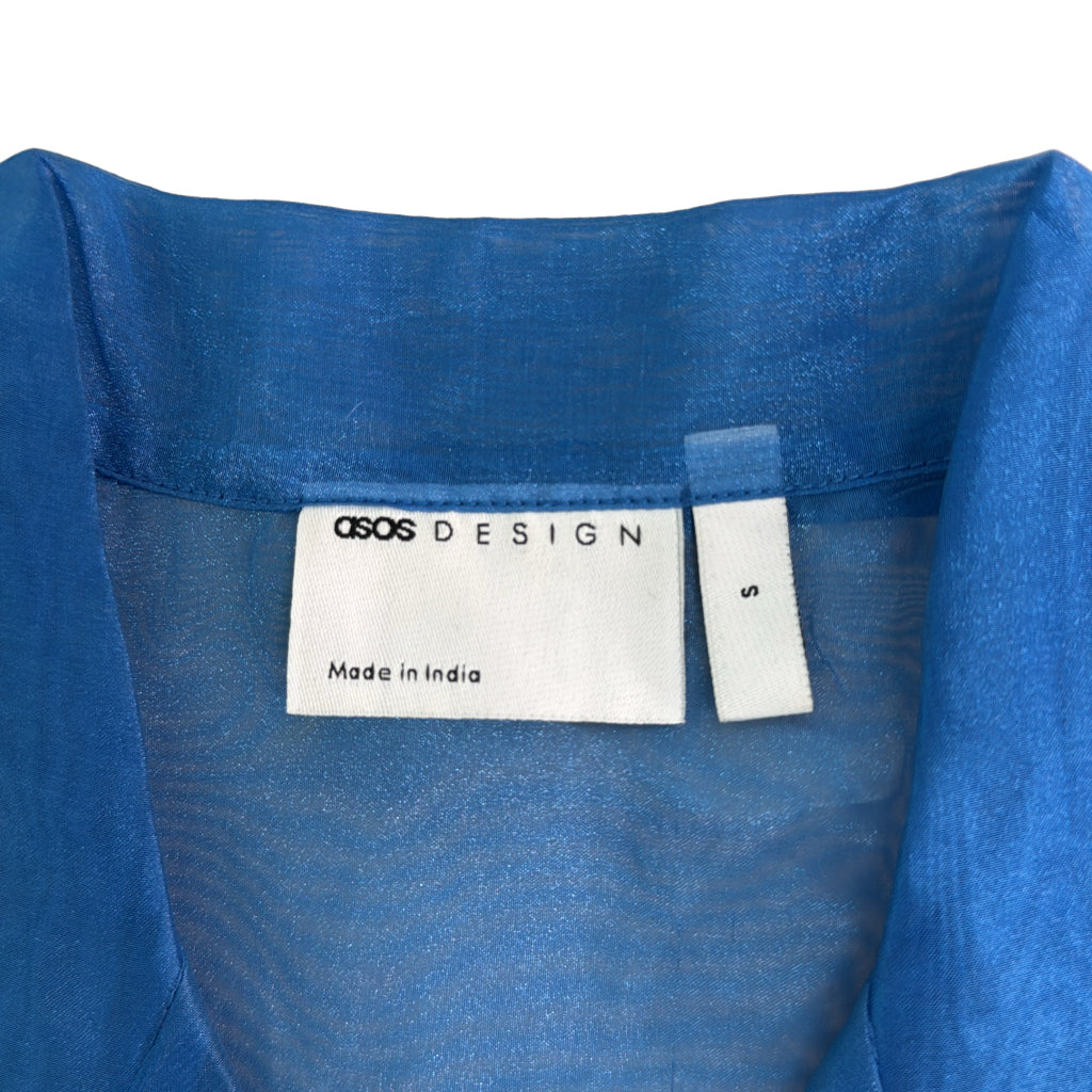 ASOS DESIGN Open Collar Shirt