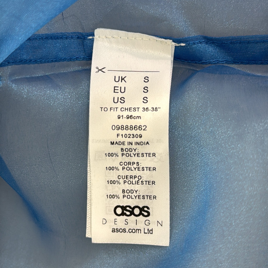 ASOS DESIGN Open Collar Shirt