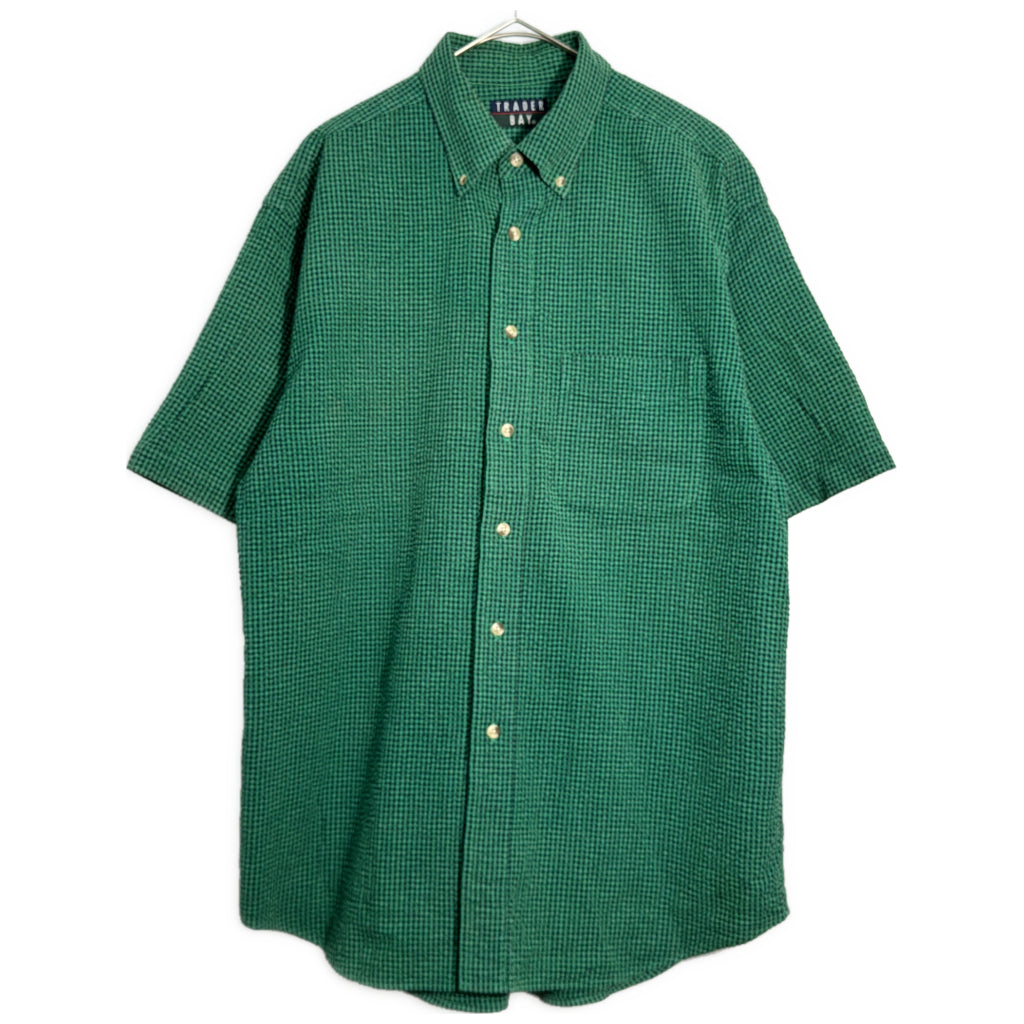 90s TRADER BAY Check Shirt