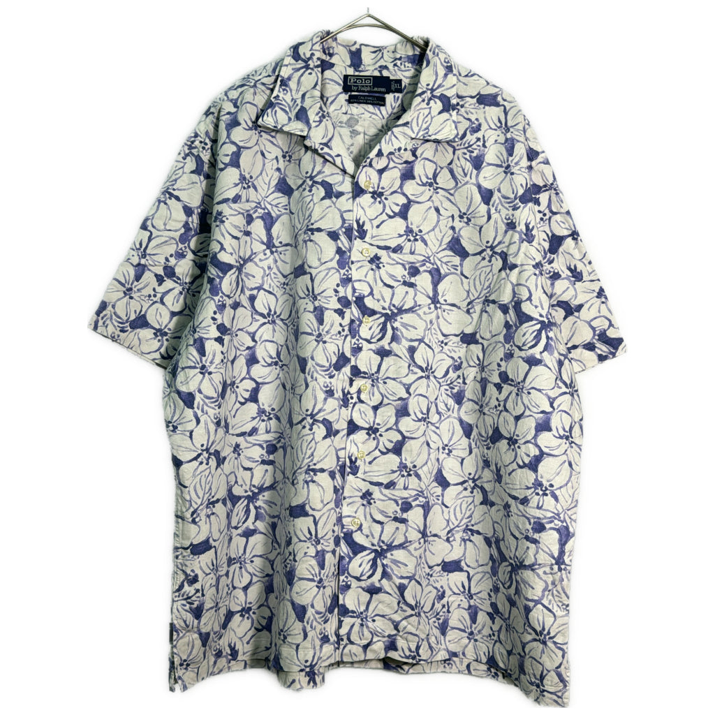90s Polo by Ralph Lauren CALDWELL Open Collar Shirt