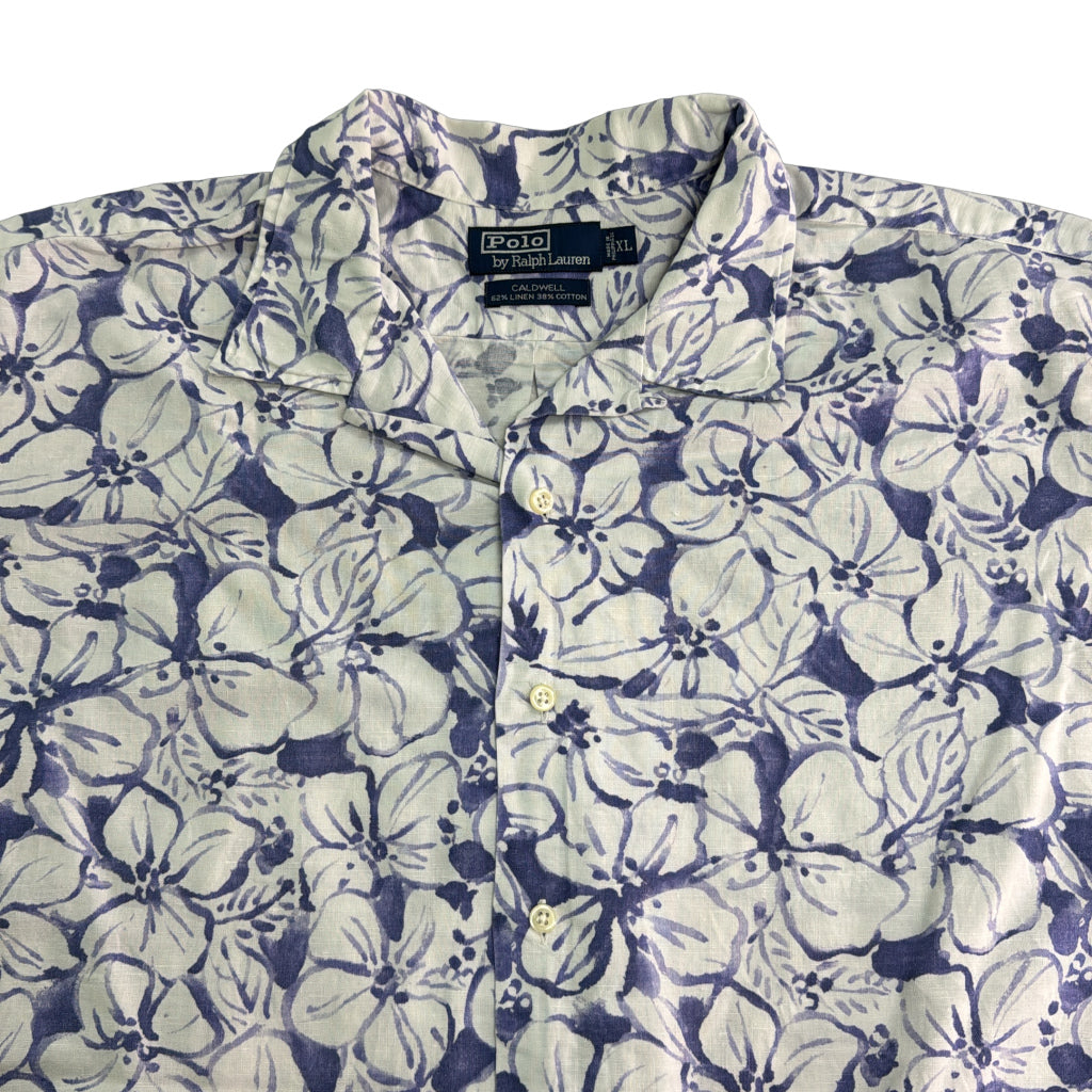 90s Polo by Ralph Lauren CALDWELL Open Collar Shirt