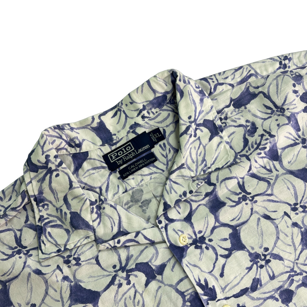 90s Polo by Ralph Lauren CALDWELL Open Collar Shirt