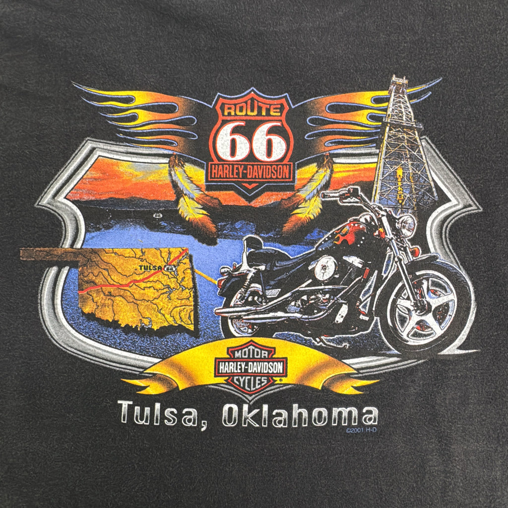 00s HARLEY DAVIDSON Motorcycle T-Shirt