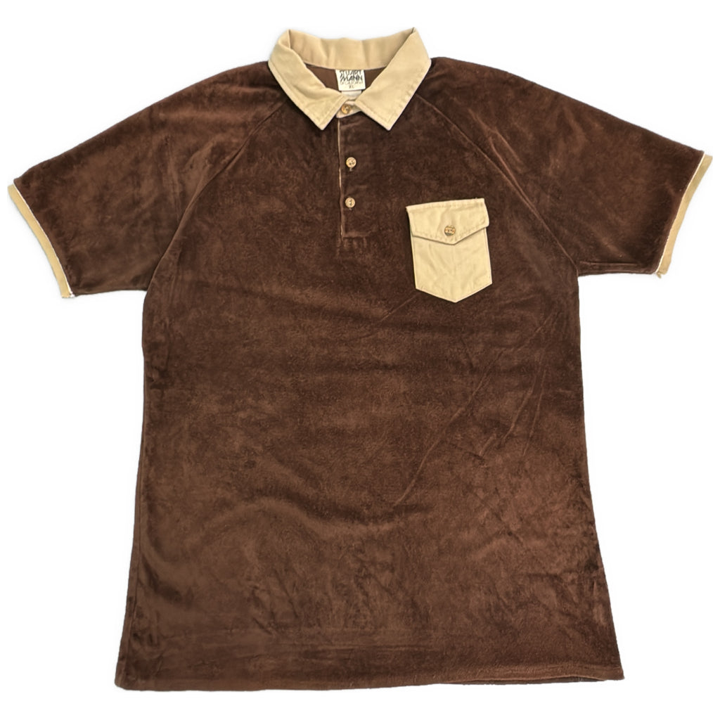 80s STUART MANN OF CALIFORNIA Knit Polo Shirt