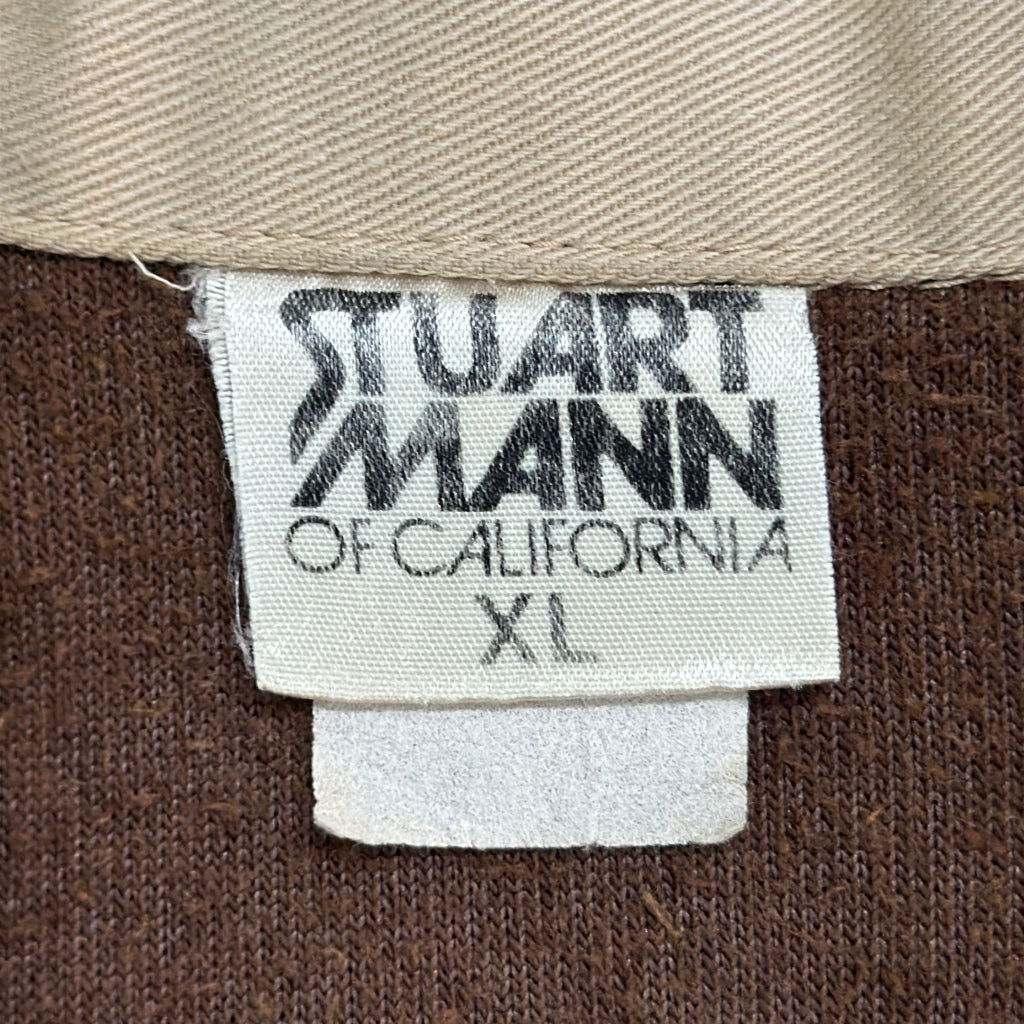 80s STUART MANN OF CALIFORNIA Knit Polo Shirt