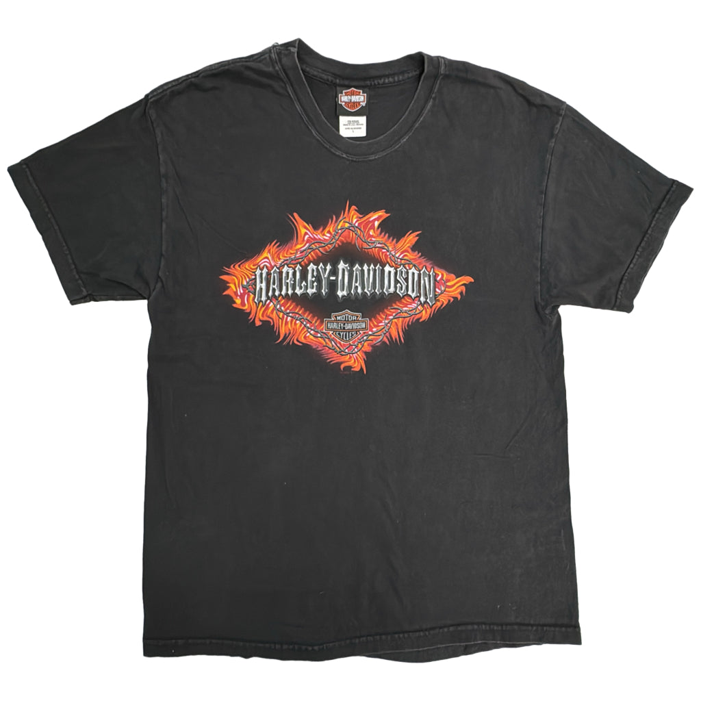 00s HARLEY DAVIDSON Motorcycle T-Shirt