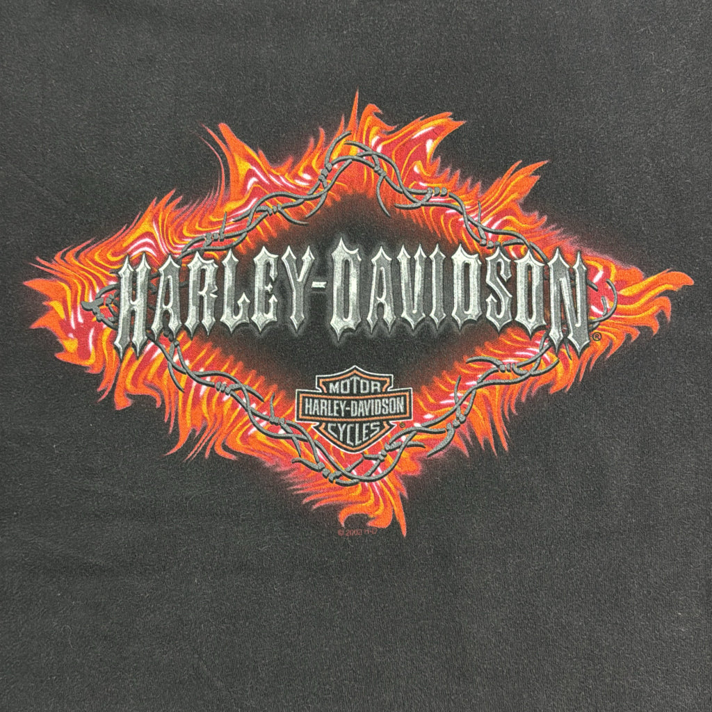 00s HARLEY DAVIDSON Motorcycle T-Shirt