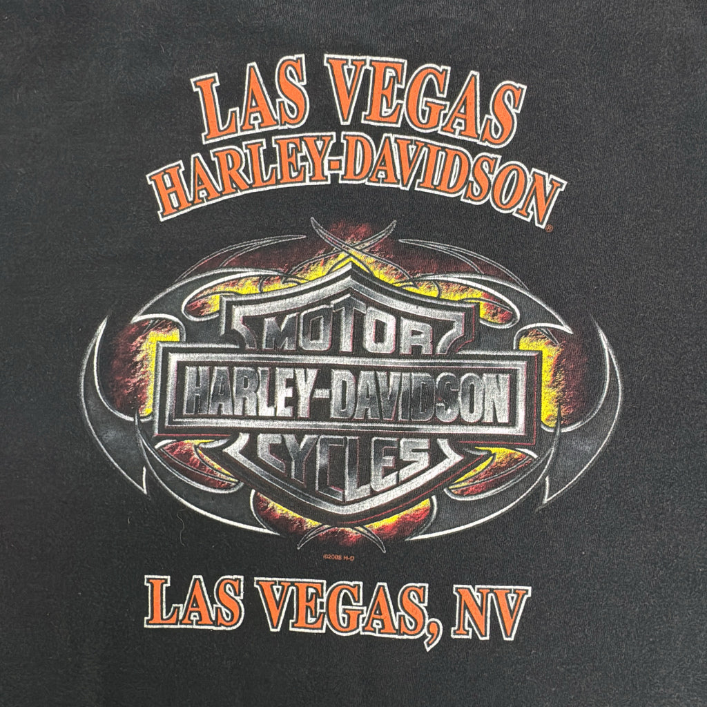 00s HARLEY DAVIDSON Motorcycle T-Shirt