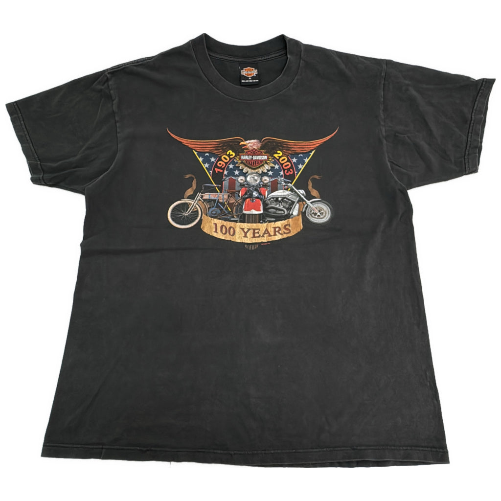 00s HARLEY DAVIDSON Motorcycle T-Shirt