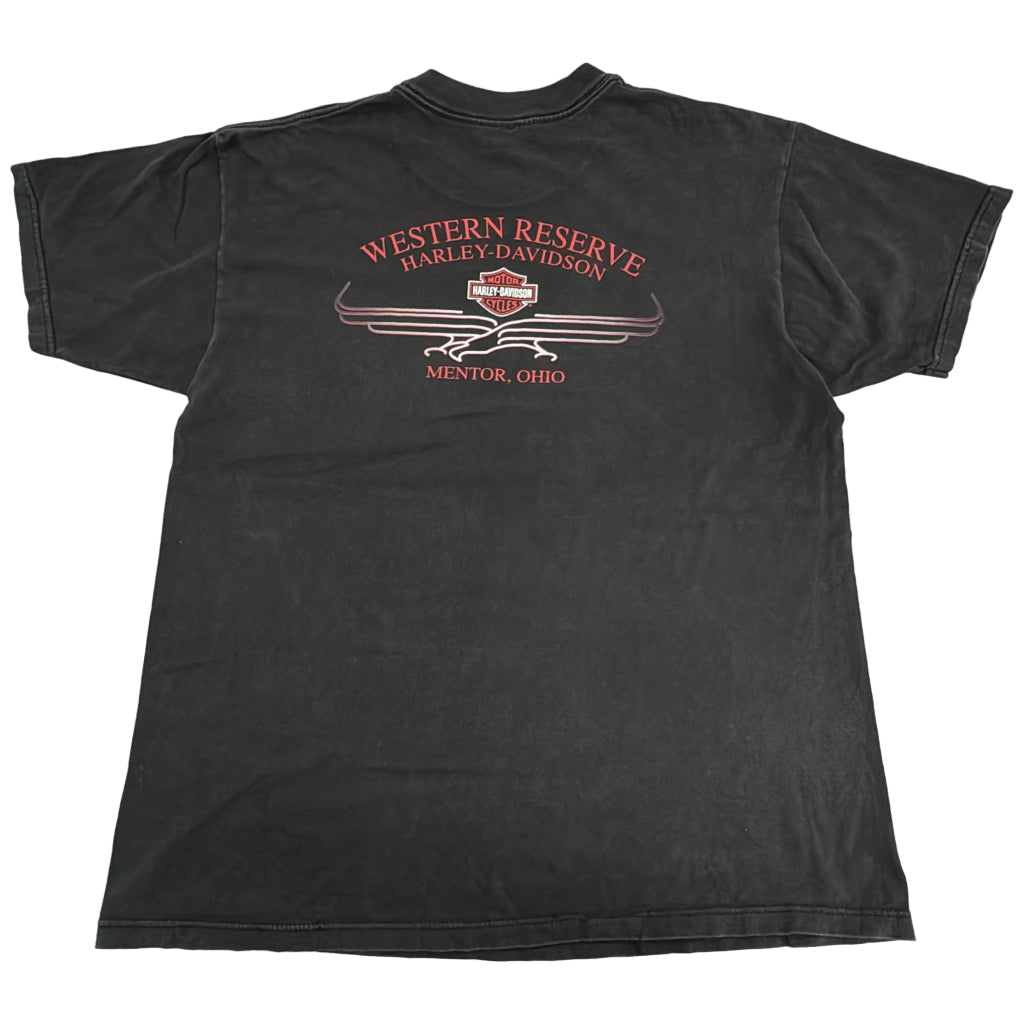 00s HARLEY DAVIDSON Motorcycle T-Shirt