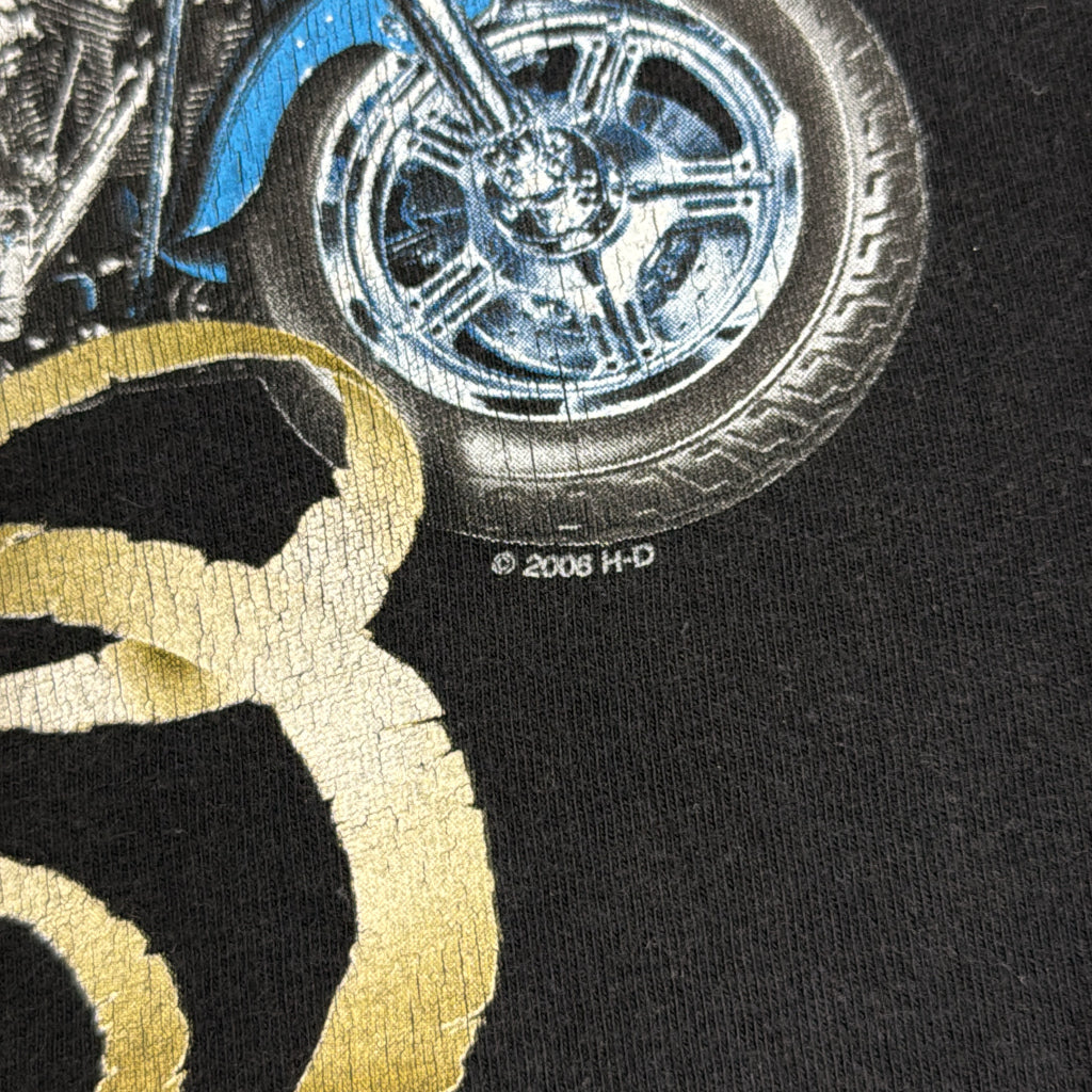 00s HARLEY DAVIDSON Motorcycle T-Shirt