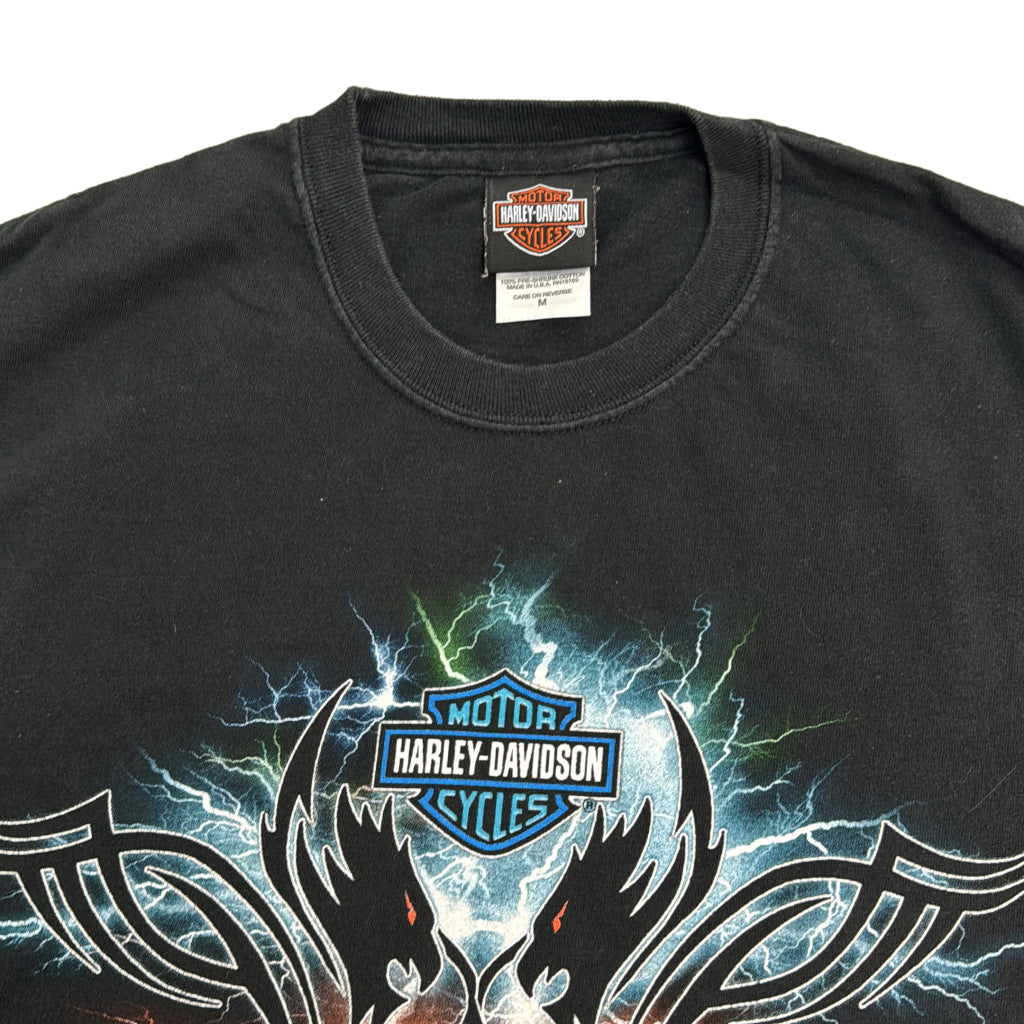 00s HARLEY DAVIDSON Brand T-Shirt